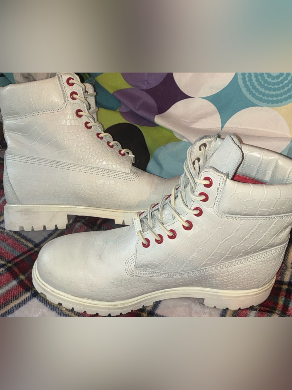Genuine Leather Timberlands